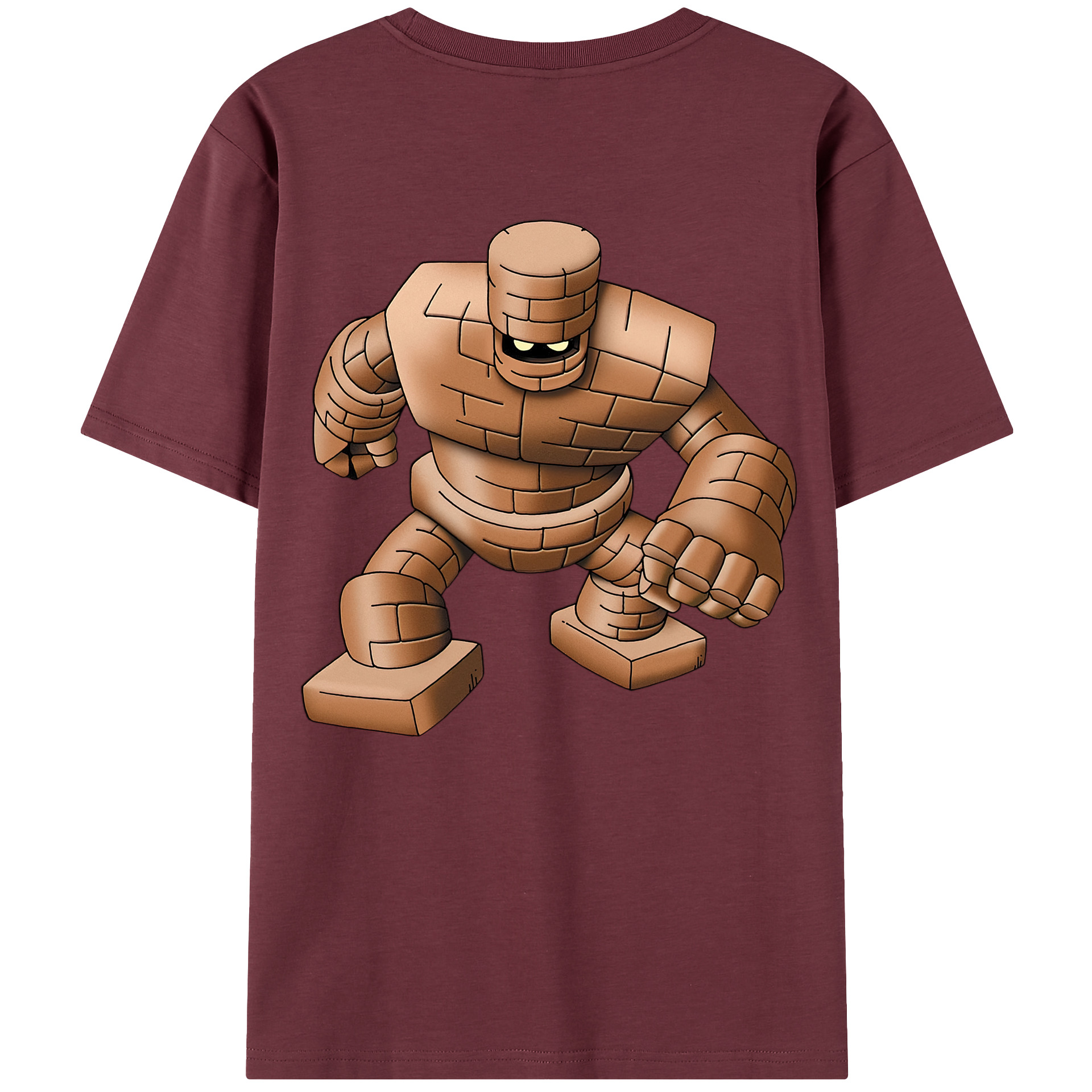 （画像用） ドラゴンクエスト Doragon Kuesuto Dragon Quest 綿100％半袖Tシャツ（背面プリント）